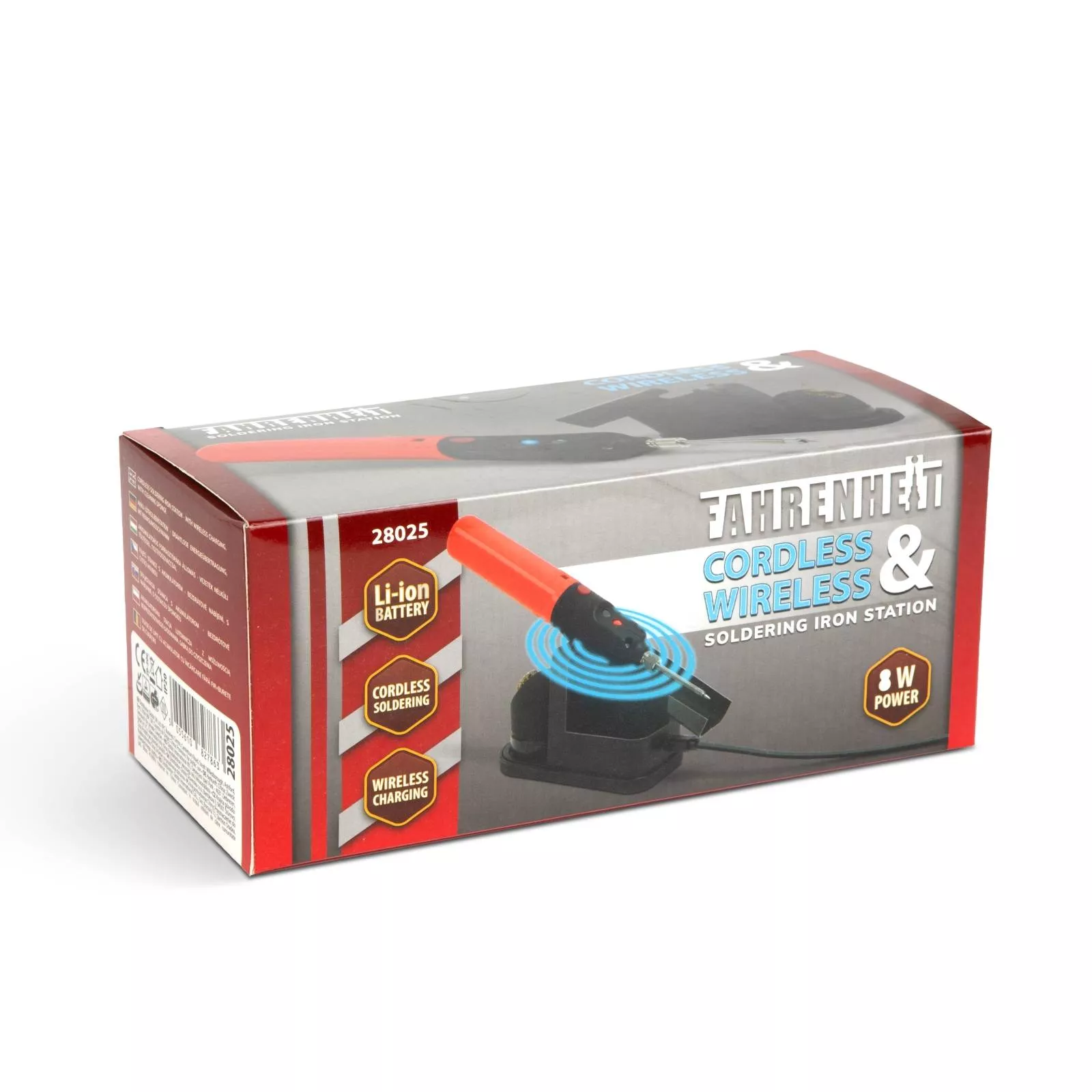 Letcon de lipit cu acumulator Fahrenheit, încărcare fără fir Qi, conector RCA, burete curățare, garanție 24 luni. [2]