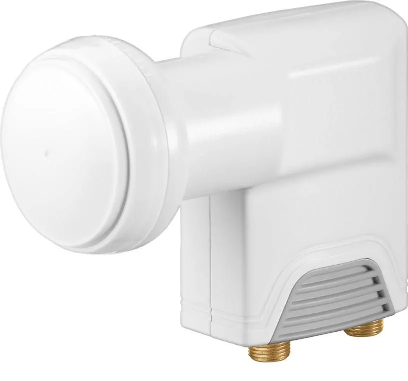 Antene TV - LNB universal cu 2 ieșiri 0.1dB Goobay – Calitate superioară pentru recepție digitală DVB-S2