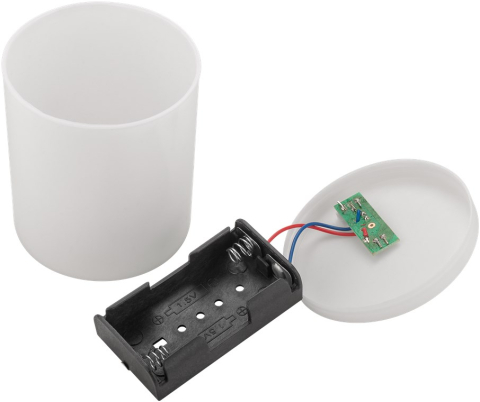 Lumânare funerară LED alb 2700K 10cm Goobay 64604 cu temporizator și lumina caldă. [5]