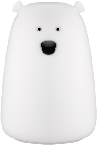 Lumina de noapte LED Ursul polar 7 culori Goobay 61647, USB Type C, IP20, 55 lumen, RGB, model 61647 [1]