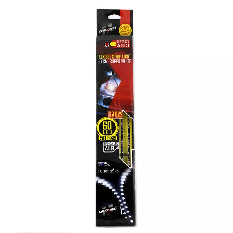 Lumina de zi LED 12V 3W 420lm alb rece DLA002 Carguard 24 luni garanție persoane fizice [2]