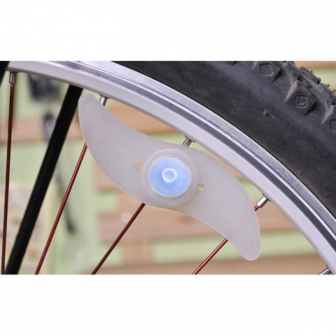 Lumina LED Ambientala pentru Bicicletă - Siguranță și Vizibilitate în Culori Albastre [1]