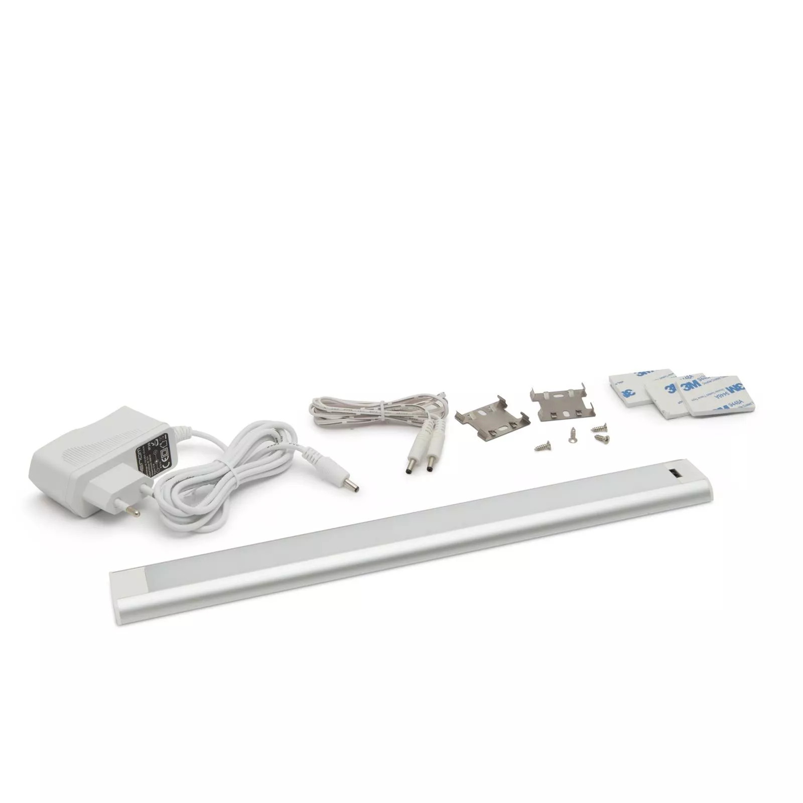 Lumina LED cu senzor de mișcare LED 5W 380lm 4000K ultraslim 300x40x9mm PHENOM – IoElectronice.ro [1]