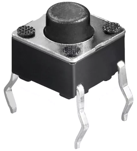 Intrerupatoare-Relee - Microcontact 4 pini 4.5X4.5mm pentru PCB 5mm 2A – IoElectronice.ro