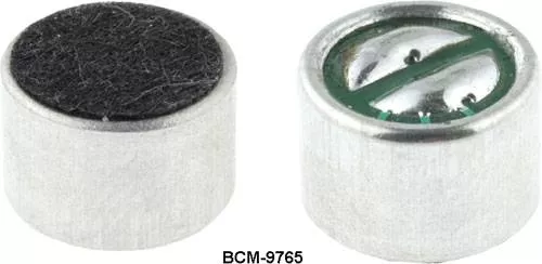 Microfon condensator 9.7x6.5mm 2.2kΩ BeStar pentru înregistrări audio clare [1]