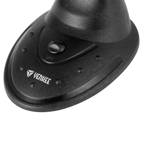Microfon flexibil PC YENKEE YMC1011BK Jack 3.5 mm cu comutator ON/OFF, negru, cu fir [1]