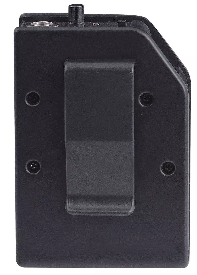 Microfon lavaliera wireless VHF EM 408 R Trevi, negru, 24 luni garanție, ideal pentru înregistrări audio. [7]