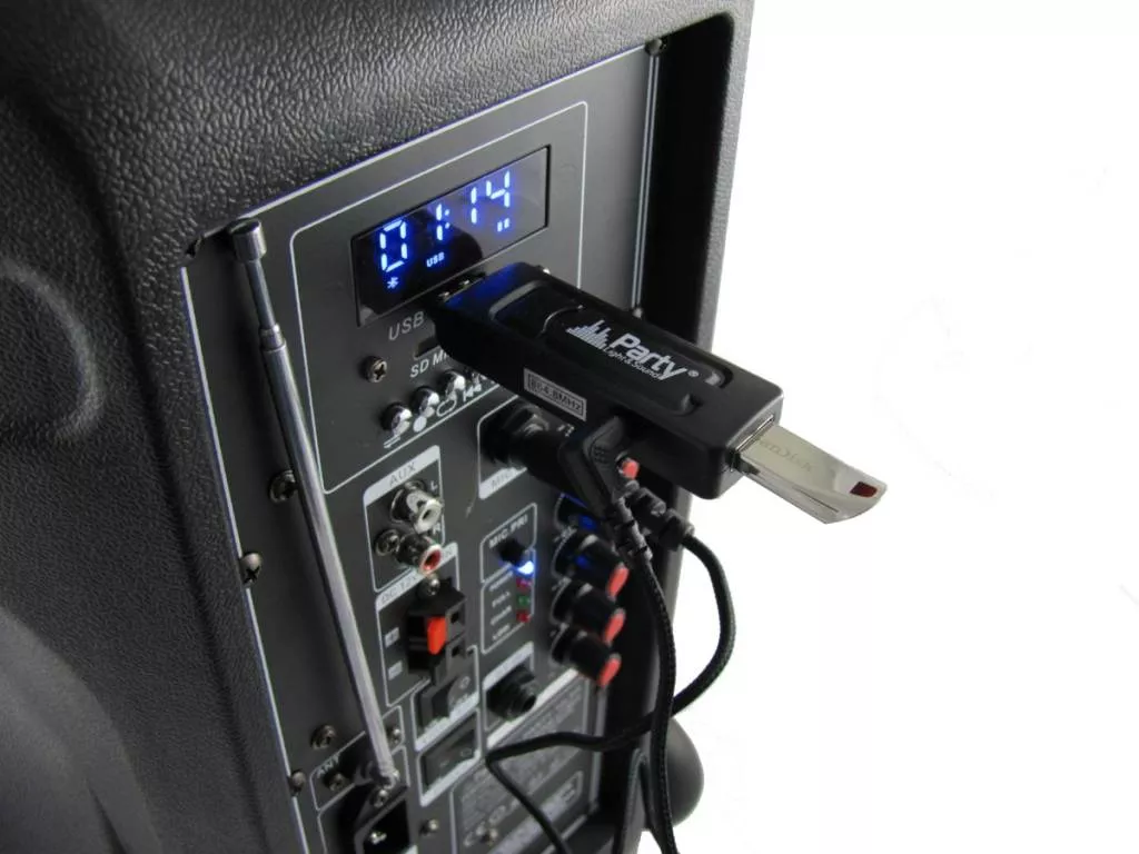 Microfon wireless UHF Party Light & Sound, 24 luni garanție, ideal pentru evenimente și prezentări [3]