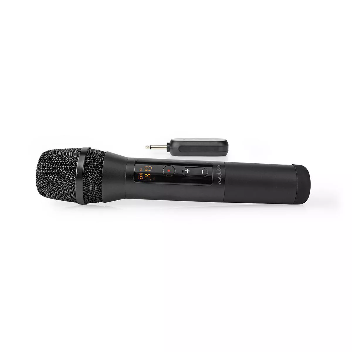 Microfon wireless Nedis 20 canale 10 ore autonomie receptor negru jack 6.35 mm mono tata [4]