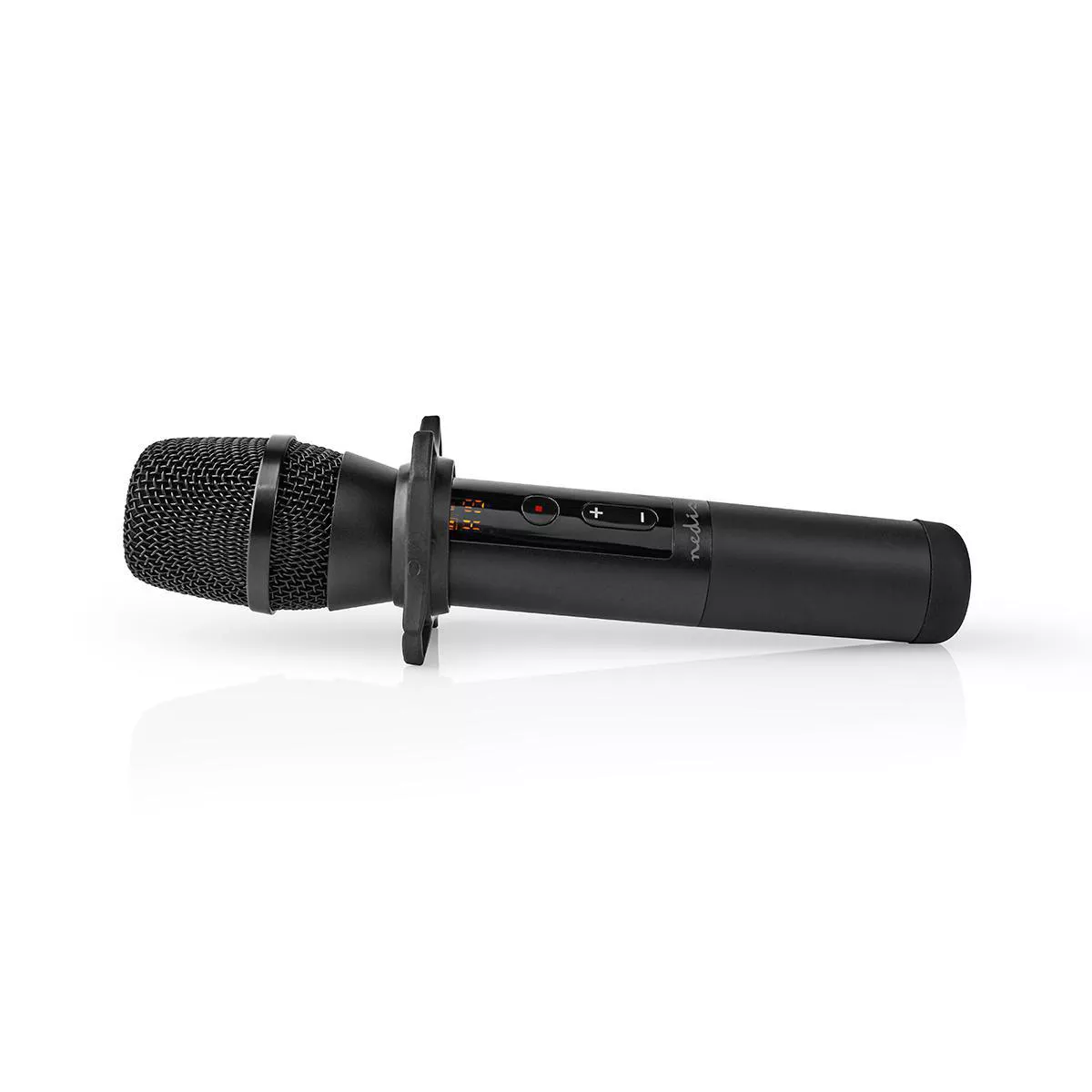 Microfon wireless Nedis 20 canale 10 ore autonomie receptor negru jack 6.35 mm mono tata [5]