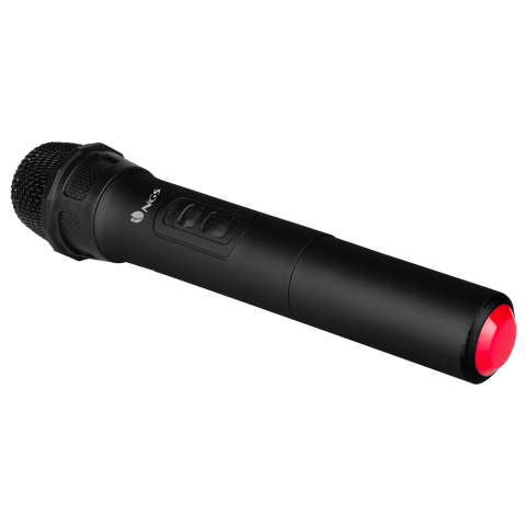 Microfon wireless unidirectional VHF NGS Jack 6.3 mm mono, culoare neagră, 24 luni garanție persoane fizice [3]
