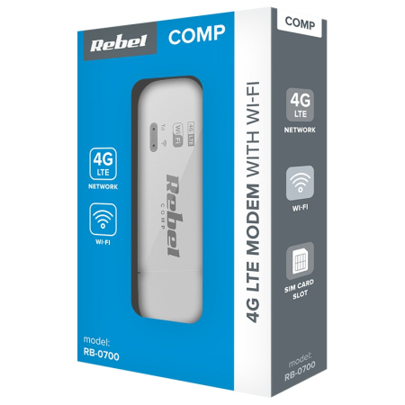 Modem 4G LTE cu WIFI SIM CARD SLOT REBEL RB-0700 [2]