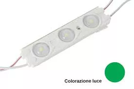 Modul 3 LED-uri 12V 1.5W 150lm SMD2835 verde P67 V-TAC – IoElectronice.ro [1]