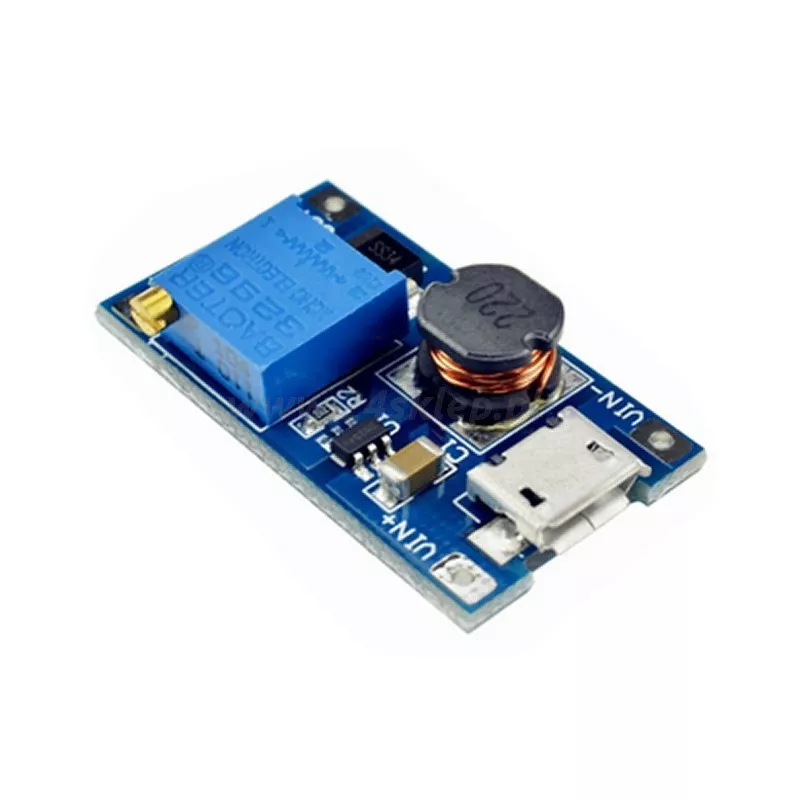 Scule mentenanta - Modul DC-DC BOOST de 2A Intrare 2-24V Iesire pana la 28V