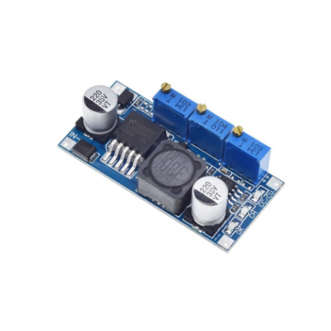 Module diverse - Modul DC-DC STEP DOWN LM2596-3POT cu 3 potentiometre – IoElectronice.ro