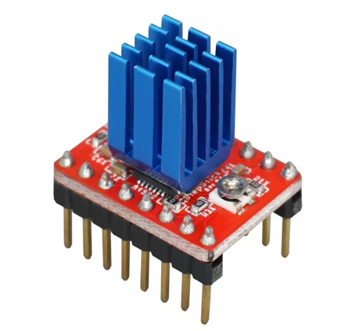 Scule mentenanta - Modul 3D printer A4988 driver motor interfata simpla de control al pasului si directiei - IoElectronice.ro
