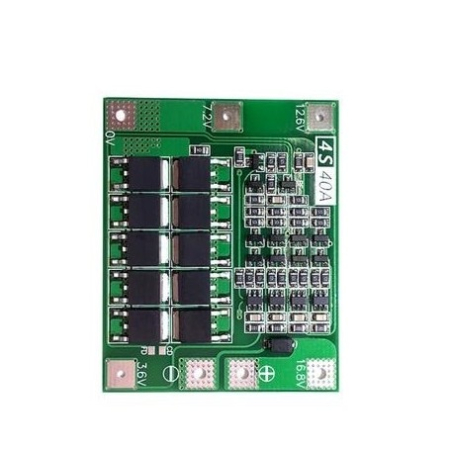 Electrice - Modul protecție încărcare 4x18650 40A OEM pentru baterii LI-ION 18650, amperaj 40 Ah, utilizare sigură.