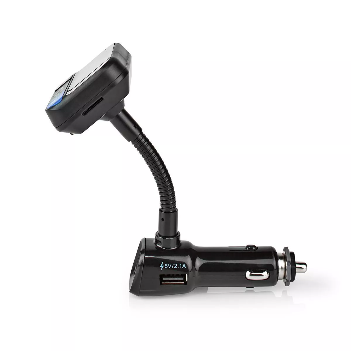 Modulator FM Nedis Bluetooth MicroSD Hands-Free Control vocal 2x USB – IoElectronice.ro [3]