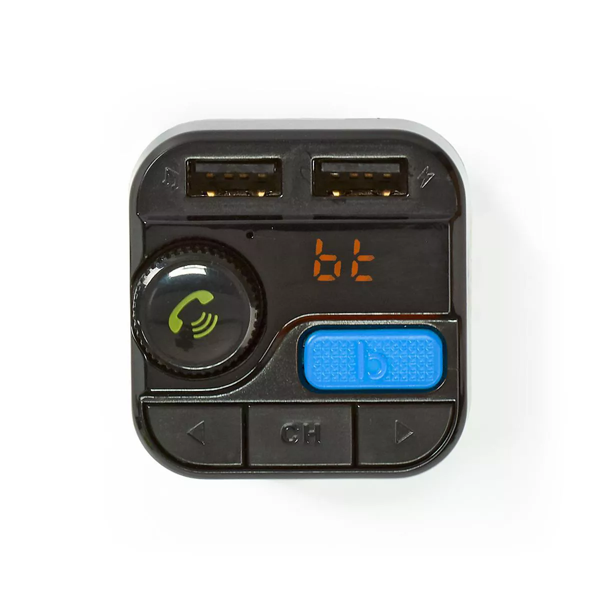 Modulator FM Nedis Hands-Free Bluetooth MicroSD Control vocal 2x USB – IoElectronice.ro [7]