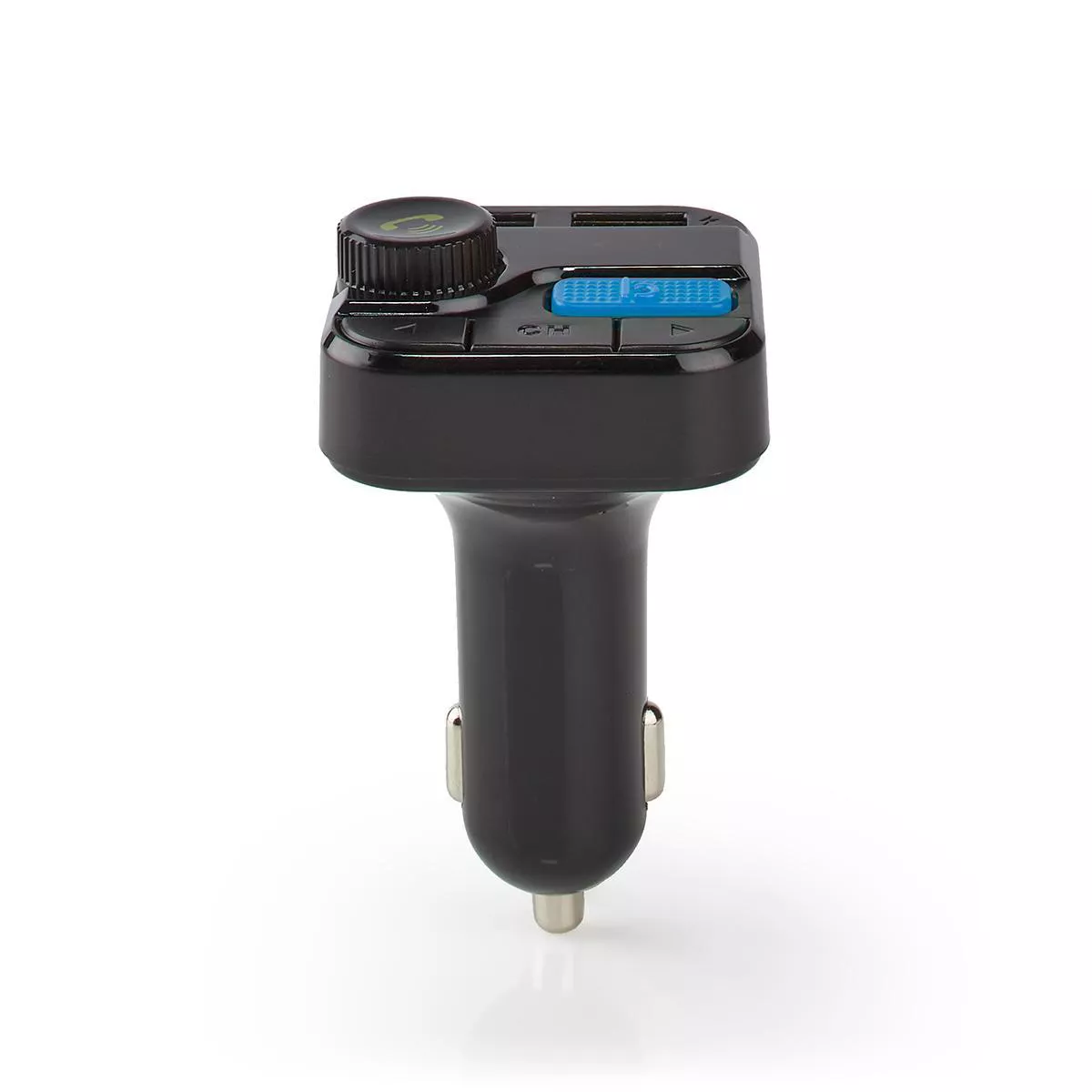 Modulator FM Nedis Hands-Free Bluetooth MicroSD Control vocal 2x USB – IoElectronice.ro [2]