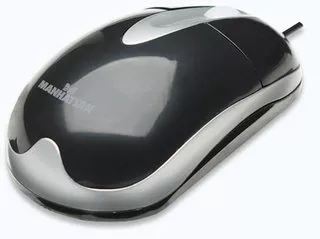 Mouse optic USB 1000dpi negru Manhattan model 177016, wireless, 24 luni garanție [1]