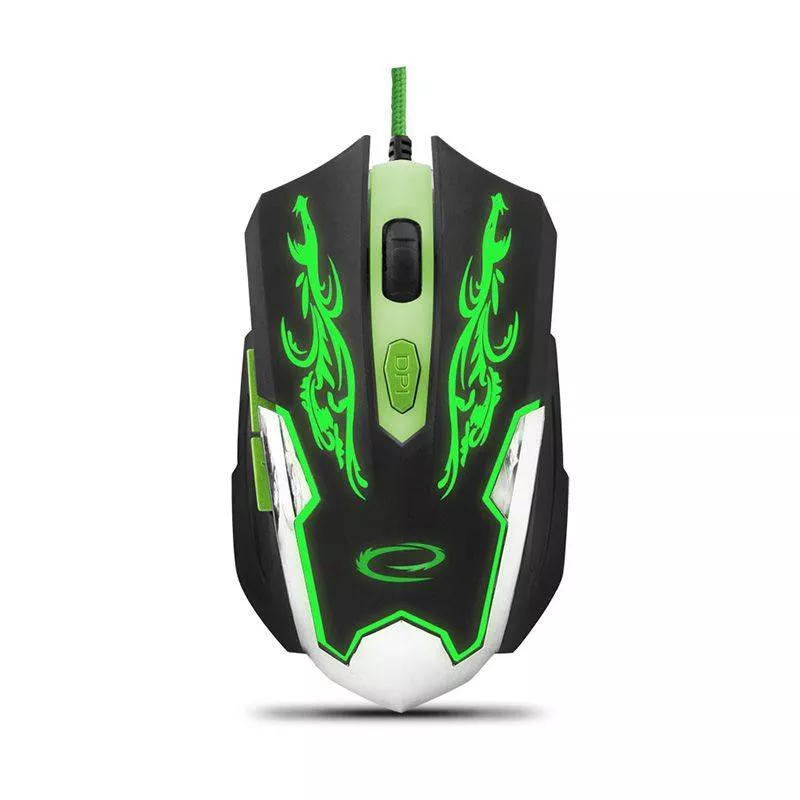 Mouse optic USB gaming 2400DPI Esperanza cu fir, 24 luni garanție, ideal pentru jocuri [2]