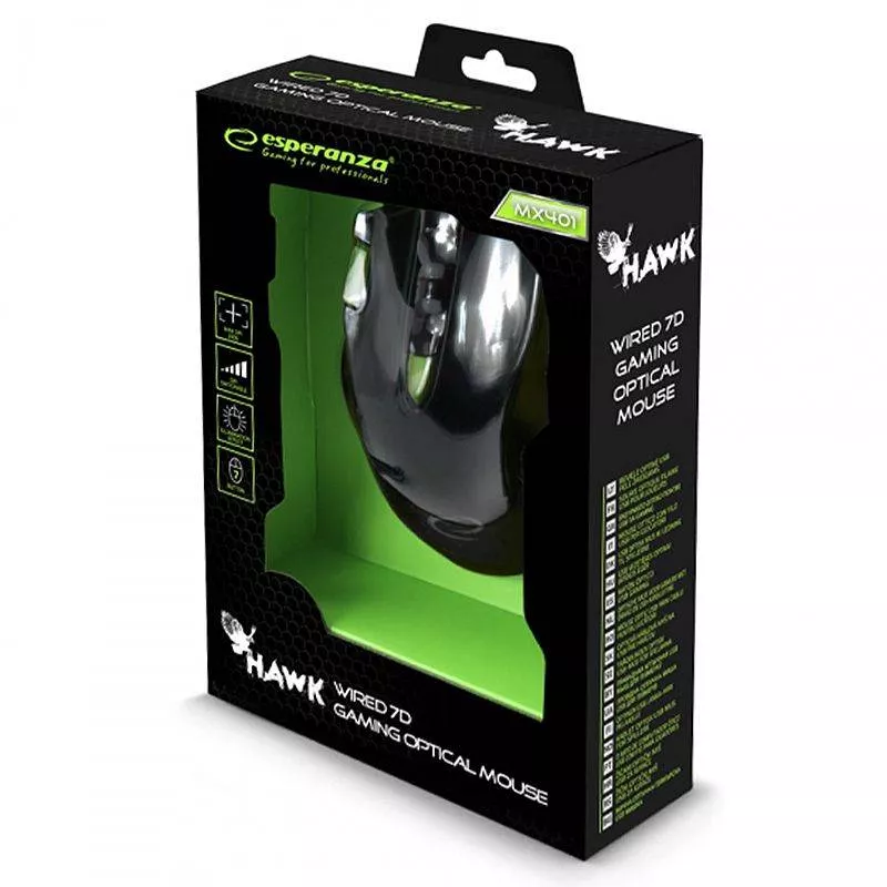 Mouse optic USB GAMING HAWK ESPERANZA – IoElectronice.ro [3]