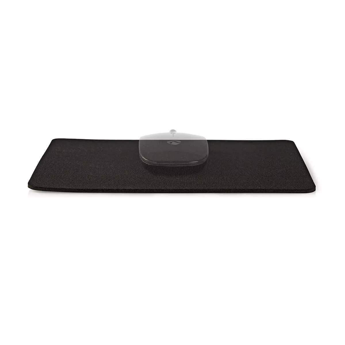 Mouse Pad Negru Nedis 18x22cm - Universal, pentru Mouse-uri Optice și Laser, Material Sintetic [1]