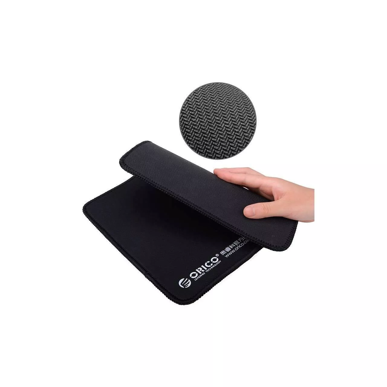 Mouse Pad cauciucat panzat 300x250x3mm Black Orico MPS3025 – IoElectronice.ro [1]