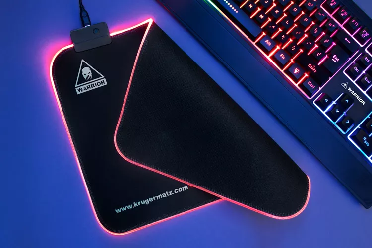 Mouse Pad GAMING Iluminat WARRIOR KM0766 - Confort, Stil și Performanță în Gaming [3]