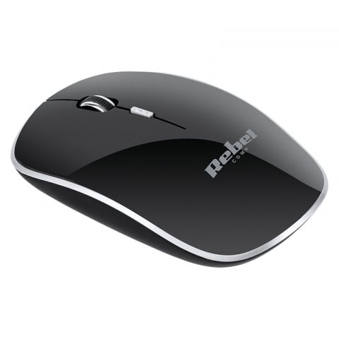 Computer-laptop - Mouse wireless 800/1200/1600dpi USB Plug & Play WM200 Rebel – Precizie, confort și libertate fără cablu