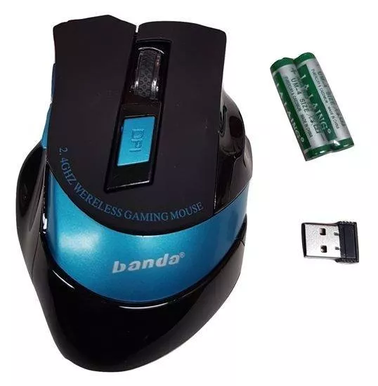 Mouse - Mouse wireless BANDA BD4000 USB Gaming 2.4GHz 2400DPI – IoElectronice.ro