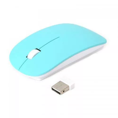 Mouse - Mouse wireless USB 1000dpi albastru Omega – IoElectronice.ro