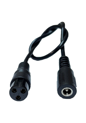 Adaptoare alimentare AC-DC - Mufa adaptoare trotineta 2.5/5.5mm mama la 3 gauri mari de 10mm tata (540) – IoElectronice.ro