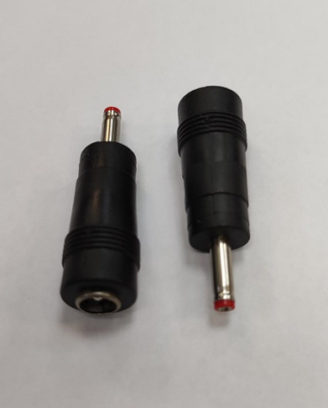 Adaptoare alimentare AC-DC - Mufă adaptor alimentare DC 2.1x5.5 mm la 3.5x1.35 mm negru OEM