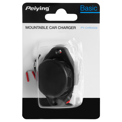 Mufa alimentare auto panou USB QC3.0 18W TYPE C PD 18W Peiying PY-CHR0009 negru [1]