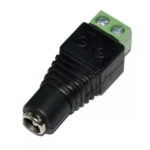 Mufa alimentare DC 2.1x5.5mm mama cu prindere rapidă cu șurub, brand OEM, garanție 24 luni. [1]