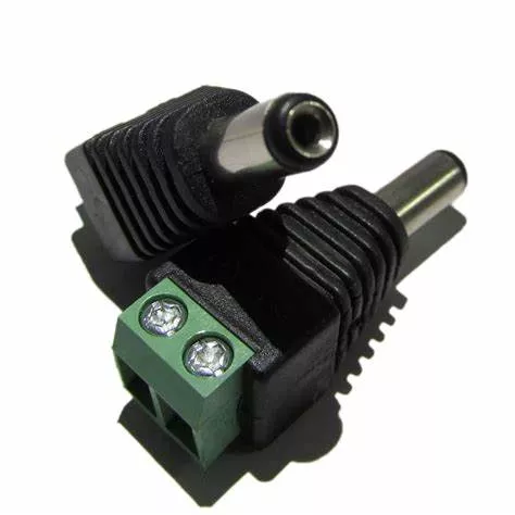 Mufa alimentare DC 2.5x5.5 mm tata prindere rapidă tip regletă OEM [1]