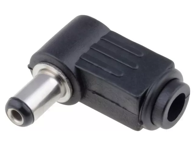 Mufe - Mufa alimentare DC tata 5.5mm x 2.1mm pe cablu 9mm PC-2.1/5.5K
