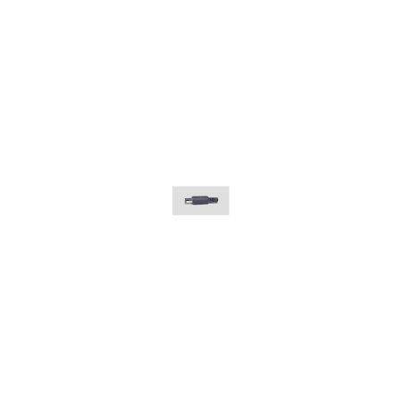 Mufe AC-DC - Mufa alimentare DC tata pe cablu 6.3x3.1 mm GBC, neagră, pentru tensiune 12V/24V DC