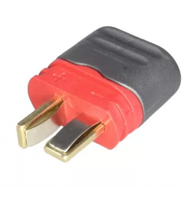 Conectica - Mufa alimentare DC tata PIN 2 pe cablu lipite 25A AMASS AM-1015 - IoElectronice.ro