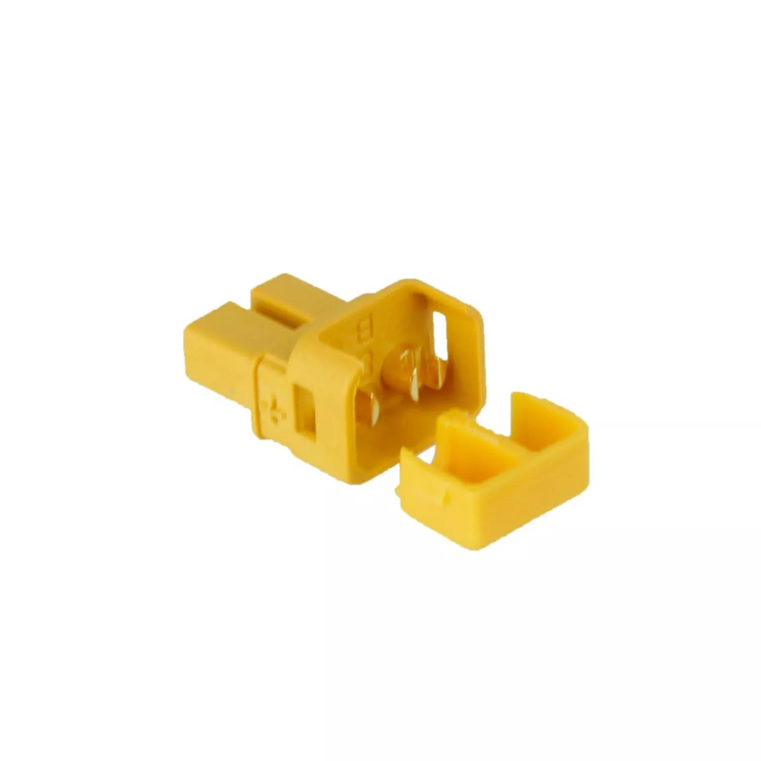 Mufa alimentare DC XT30 mama 2 pini pe cablu cu lipire 15A 500V AMASS XT30ULW-F [2]
