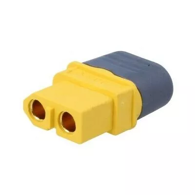 Conectica - Mufa alimentare DC XT60 mama 2 pini pe cablu cu lipire 30A 500V AMASS XT60H-F, 24 luni garanție persoane fizice