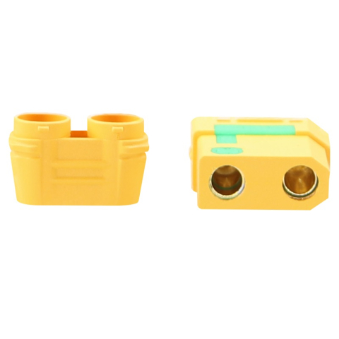 Mufa alimentare DC XT90 mama 2 pini fara scantei pe cablu AMASS XT90S-F – IoElectronice.ro [2]