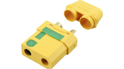 Mufe AC-DC - Mufa alimentare DC XT90 mama 2 pini fara scantei pe cablu AMASS XT90S-F – IoElectronice.ro