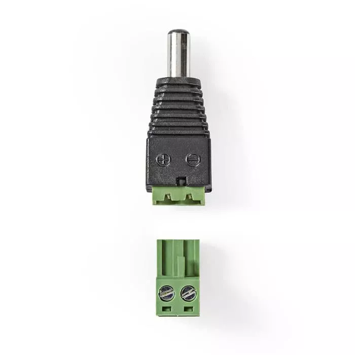 Mufa alimentare tata DC 2.1x5.5mm bloc terminal cu șurub pentru CCTV, OEM, garanție 24 luni persoane fizice [2]
