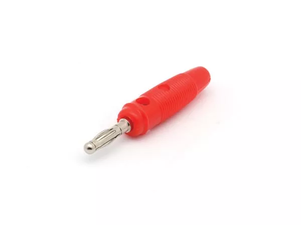Mufe banana - Mufa banana tata 5mm roșu VELLEMAN