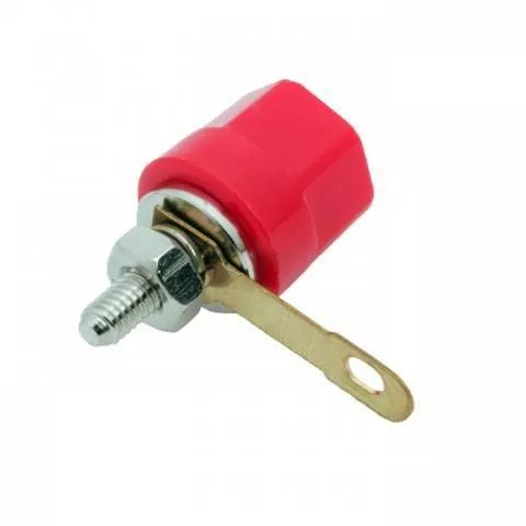 Mufa banana mama 4mm montabil executie din plastic rosu – IoElectronice.ro [1]