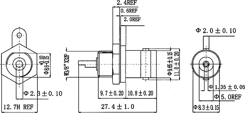 Mufa BNC Soclu mama lipire pentru montare pe panou – IoElectronice.ro [3]
