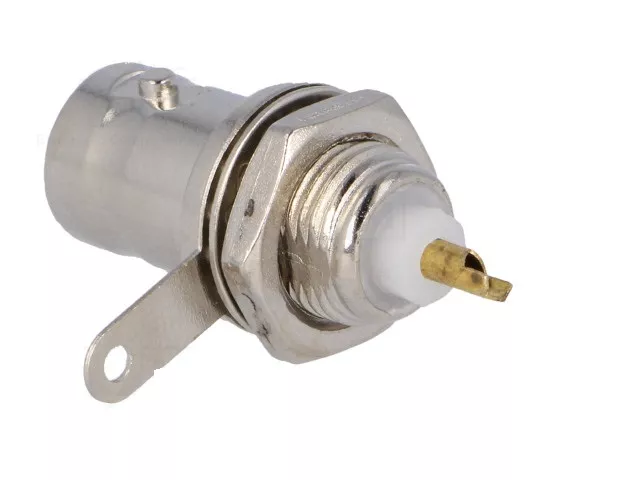 Mufa BNC Soclu mama lipire pentru montare pe panou – IoElectronice.ro [1]